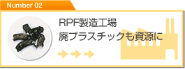 RPF製造工場。廃プラスチックも資源に